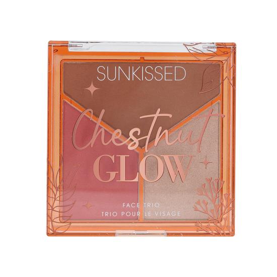 Sunkissed Chestnut Glow Face Trio 17.5g