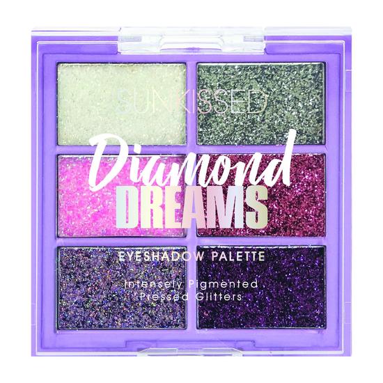 Sunkissed Diamond Dreams Glitter Eyeshadow Palette 6 x 1.1g