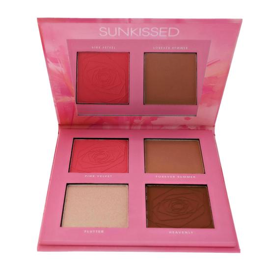Sunkissed First Crush Face Palette 4 Shades