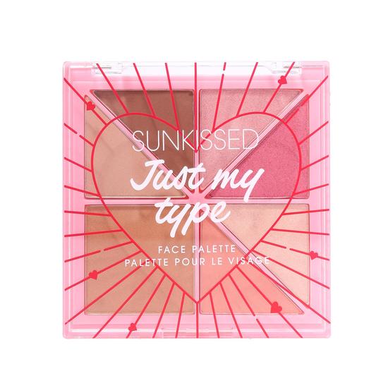 Sunkissed Just My Type Face Palette 7 Shades
