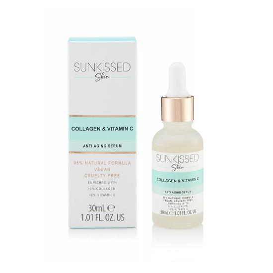 Sunkissed Skin Anti Ageing Collagen + Vitamin C Face Serum 30ml