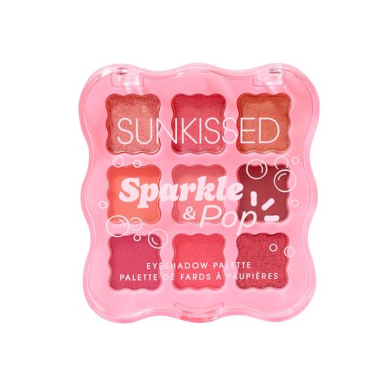 Sunkissed Sparkle & Pop Eyeshadow Palette 9 Shades