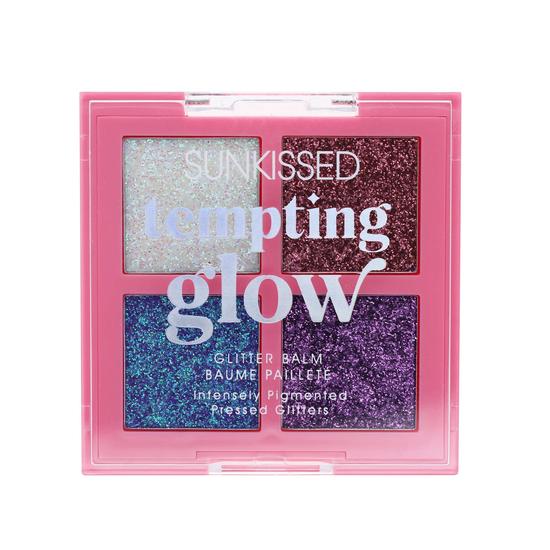 Sunkissed Tempting Glow Glitter Balm Eyeshadow Palette 6.4g