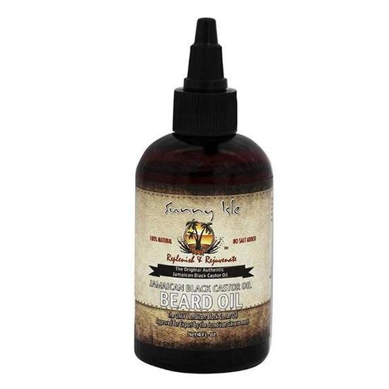 Sunny Isle Jamaican Black Castor Oil Beard Oil 2 oz