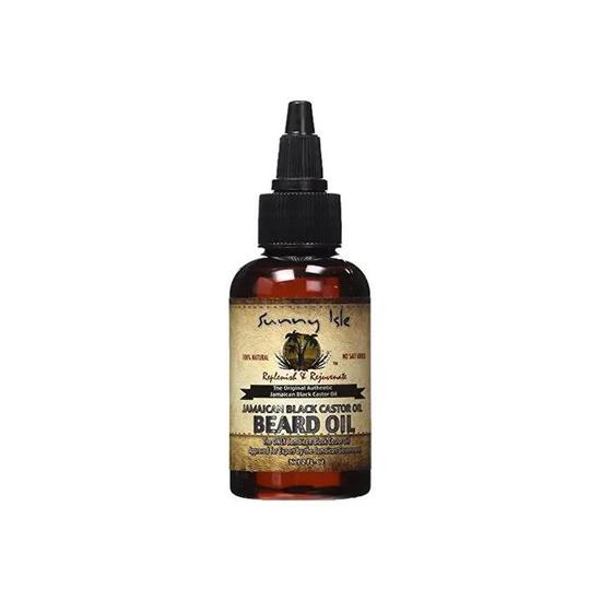 Sunny Isle Jamaican Black Castor Oil Beard Oil 2oz