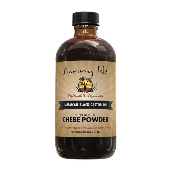 Sunny Isle Jamaican Black Castor Oil Infused With Chebe Powder