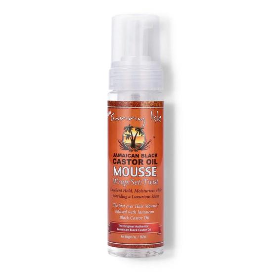 Sunny Isle Jamaican Black Castor Oil Mousse Wrap, Set, Twist 7oz