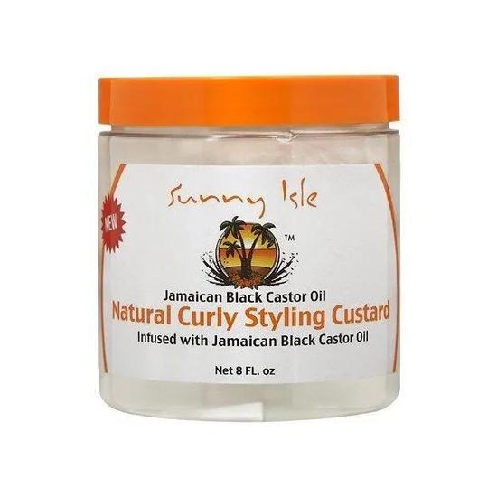 Sunny Isle Jamaican Black Castor Oil Natural Curly Styling Custard 8oz