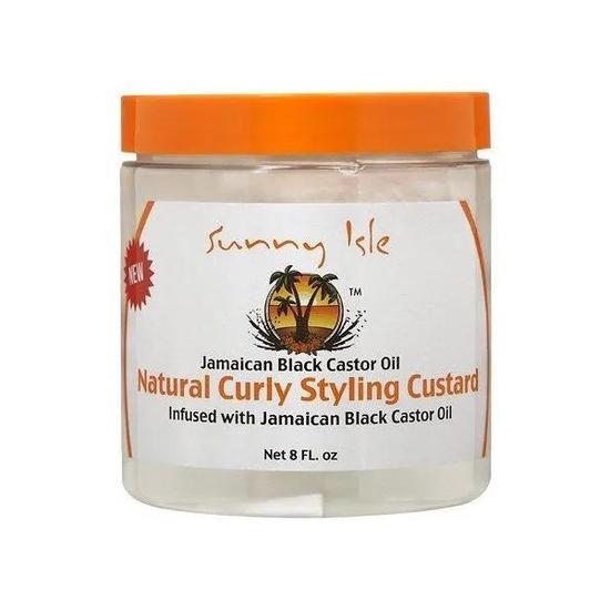 Sunny Isle Jamaican Black Castor Oil Natural Curly Styling Custard