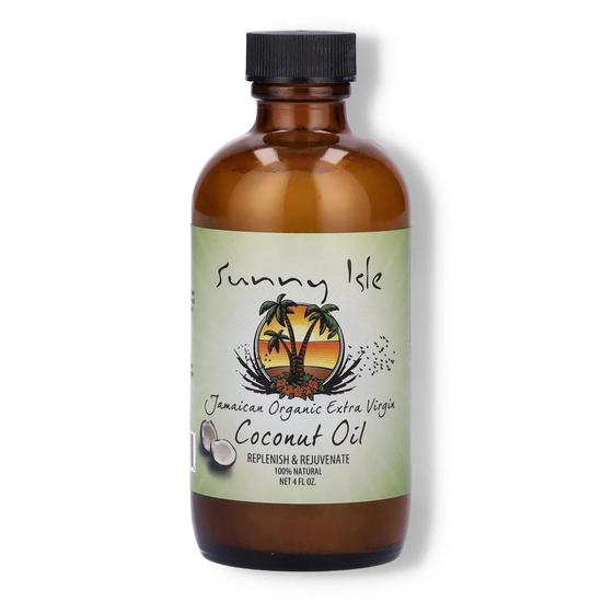 Sunny Isle Jamaican Organic Extra Virgin Coconut Oil 4oz