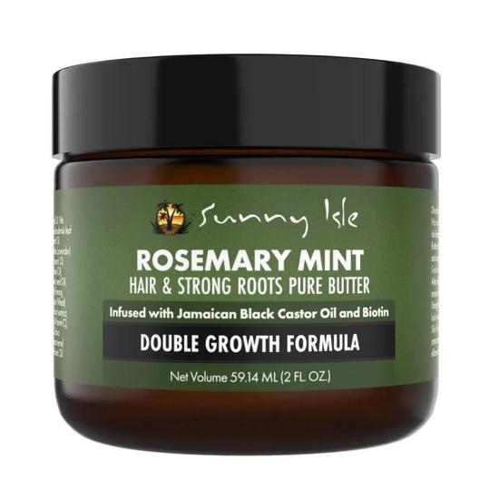 Sunny Isle Rosemary Mint Hair & Strong Roots Pure Butter 2oz