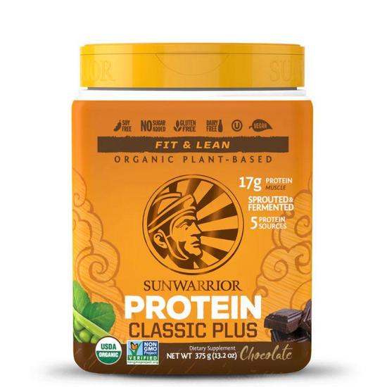SunWarrior Classic Plus Protein Chocolate 375g