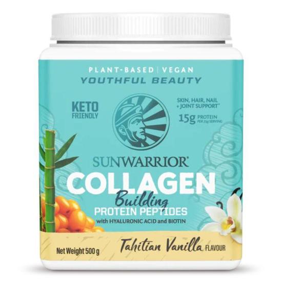 SunWarrior Collagen Building Protein Peptides Tahitian Vanilla