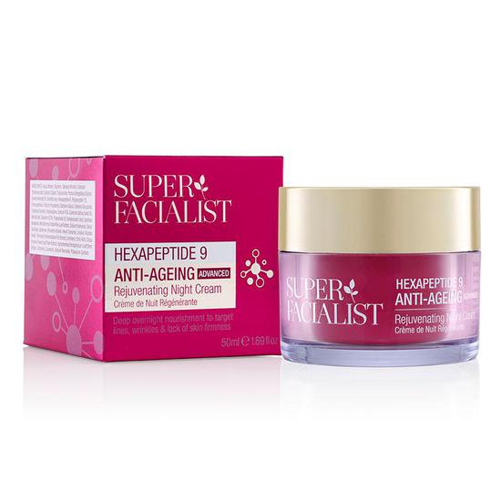 Super Facialist Hexapeptide 9 Anti Ageing Advanced Rejuvenating Night Cream 50ml