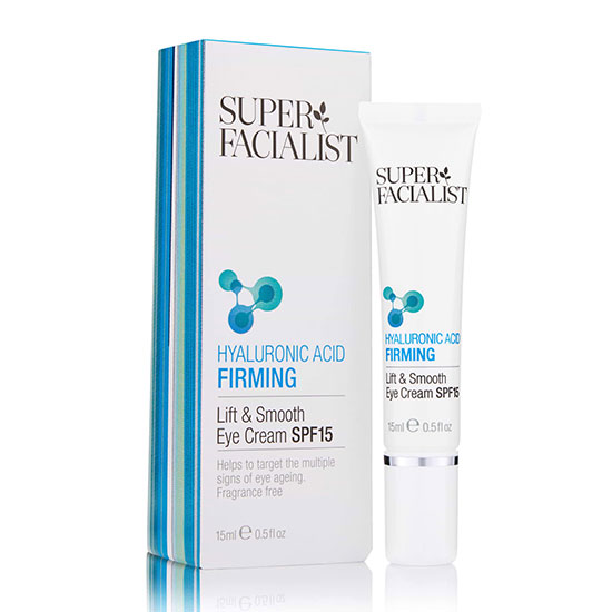 Super Facialist Hyaluronic Acid Firming Lift & Smooth Eye Cream SPF15 15ml