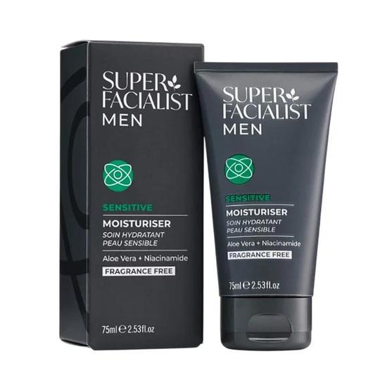 Super Facialist Men Sensitive Moisturiser 75ml