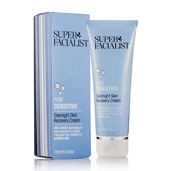 Super Facialist Pure Sensitive Overnight Skin Recovery Cream 75ml