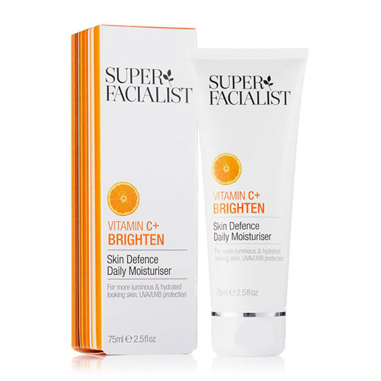 Super Facialist Vitamin C + Brighten Skin Defence Daily Moisturiser