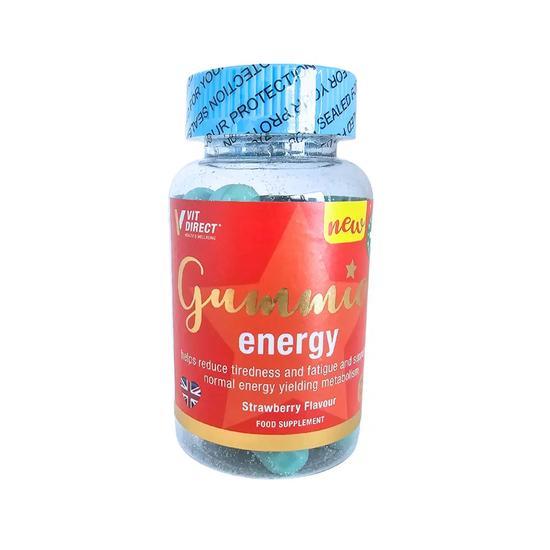 Supplements Direct Vit Direct Vitamin Gummies Energy Gummies 60 chewables