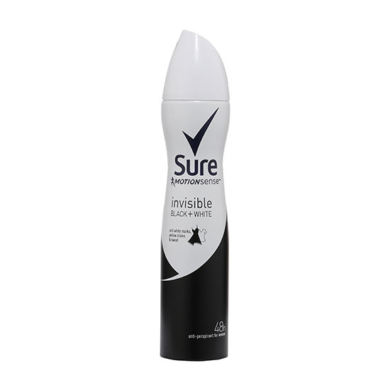 Sure Women Invisible Black & White Anti-Perspirant 250ml