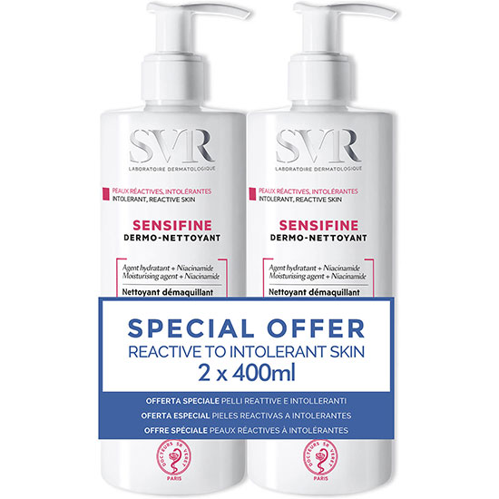 SVR Sensifine Cream Cleanser Duo
