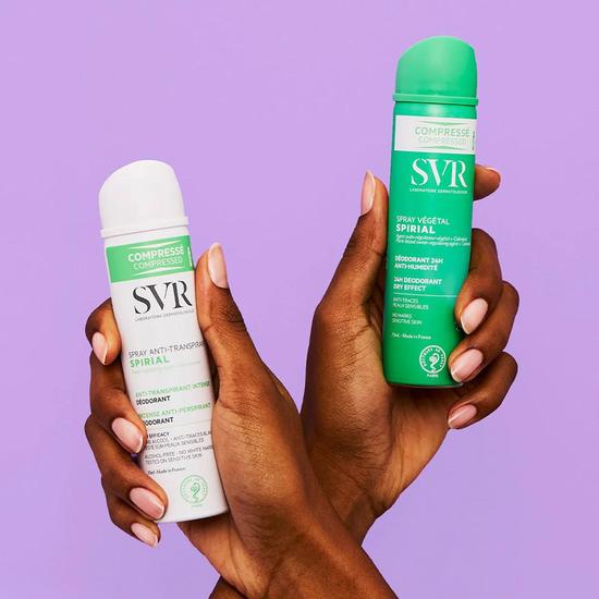 SVR SPIRIAL Body & Feet Anti-Perspirant Spray Vegetal