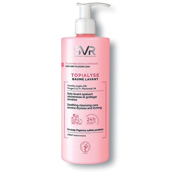 SVR Topialyse All Over Ultra Rich, Gentle Wash Off Cleanser 400ml