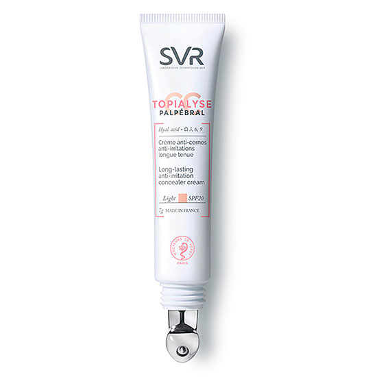 SVR Topialyse Palpebrale CC Dry + Sensitive Eye Lid Tinted Cream, Light