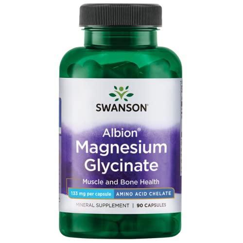 Swanson Albion Chelated Magnesium 133mg Capsules