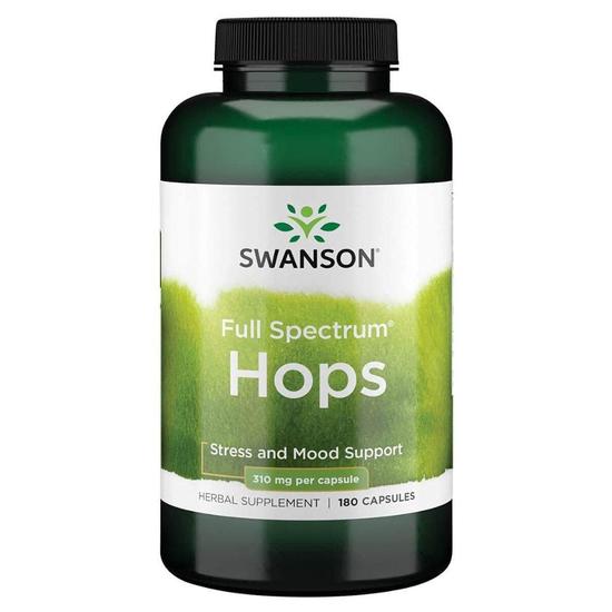 Swanson Full Spectrum Hops 310mg Capsules 180 Capsules
