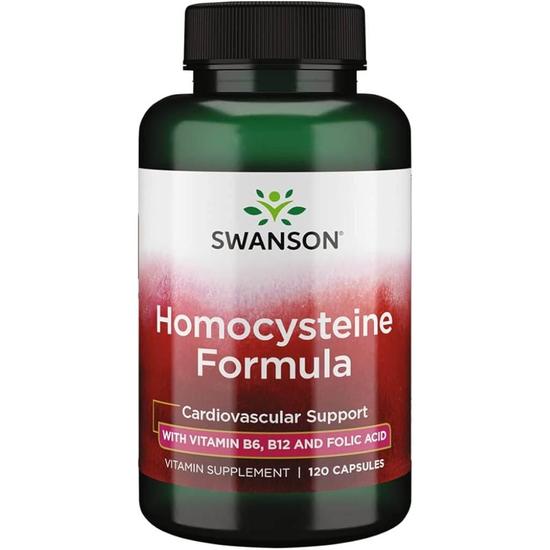 Swanson Homocysteine Formula Capsules 120 Capsules