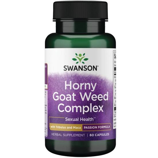 Swanson Horny Goat Weed Complex Capsules