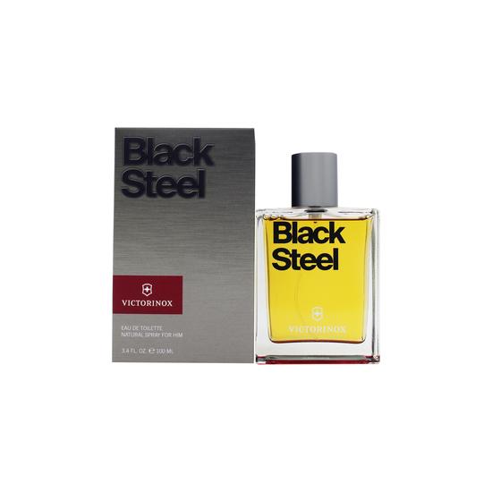 Swiss Army Black Steel Eau De Toilette 100ml