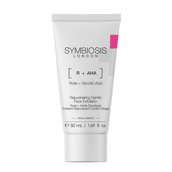 Symbiosis [Rose + Glycolic Acid] Rejuvenating Gentle Face Exfoliator