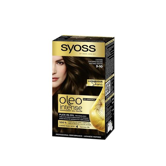 Syoss Oleo Intense Permanent Oil Colour 3-10 Deep Brown