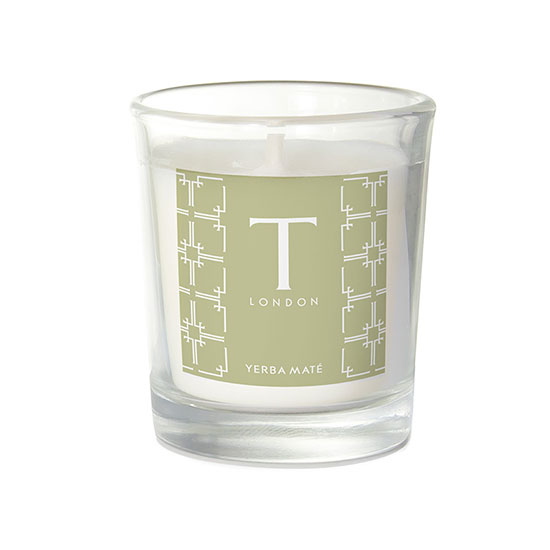 T London Yerba Mate Travel Candle