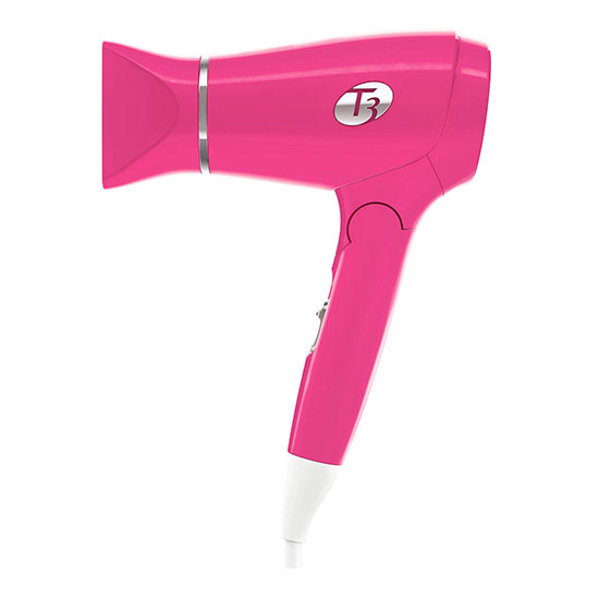 T3 Featherweight Compact Folding Dryer Dark Pink