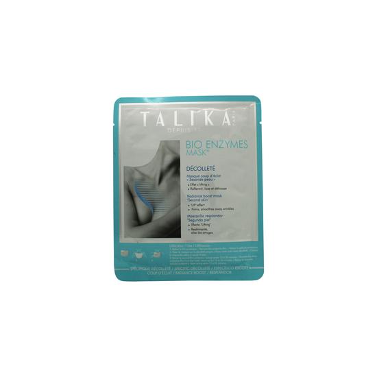 Talika Bio Enzymes Radiance Boost Decollete Sheet Mask 25g