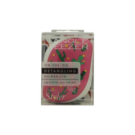 Tangle Teezer Compact Styler Detangling Hair Brush Cacti Cool