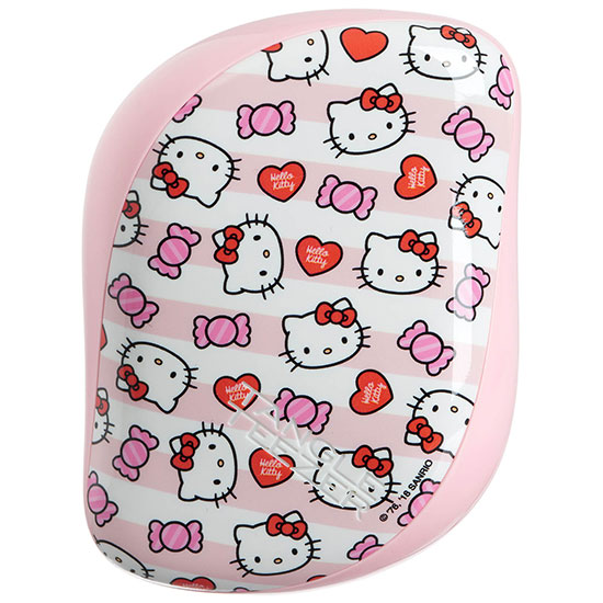Tangle Teezer Compact Styler Hair Brush Hello Kitty Candy Stripes