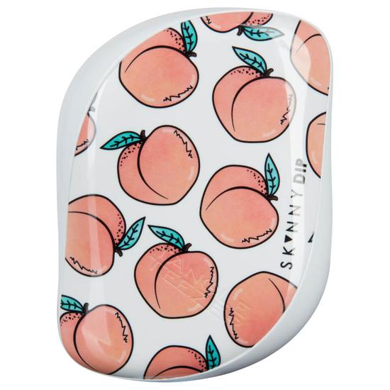 Tangle Teezer X Skinny Dip Compact Styler Detangling Hair Brush Cheeky Peach
