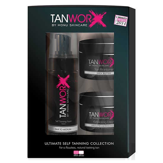 Tanworx Ultimate Self Tanning Foam Collection Fair/Medium