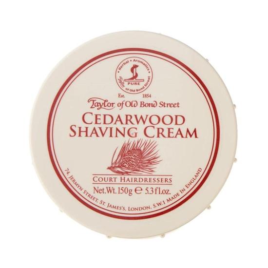 Taylor of Old Bond Street Cedarwood Shaving Cream 150g