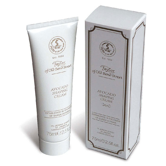Taylor of Old Bond Street Shaving Cream Tube Avocado 75g
