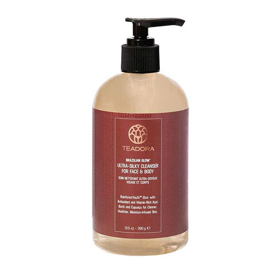 TEADORA Brazilian Glow Ultra Silky Cleanser For Face & Body 390ml