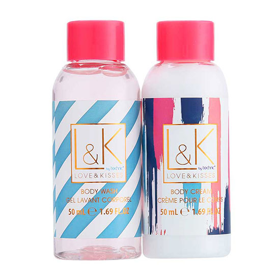 Technic Love & Kisses Body Wash & Cream Gift Set