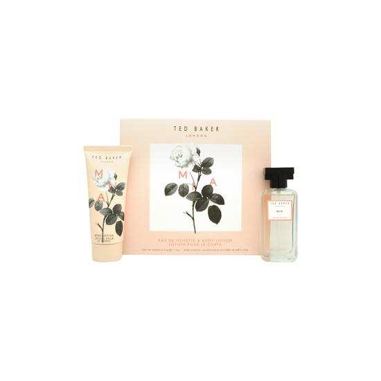 Ted Baker Mia Gift Set 50ml Eau De Toilette + 100ml Body Lotion