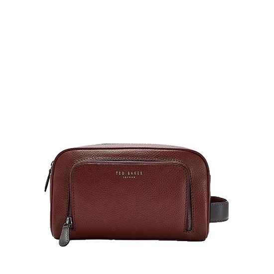 Ted Baker Miel Leather Wash Bag