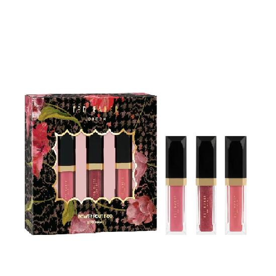 Ted Baker Power Pout Trio Lip Gloss Gift Set