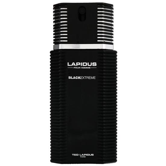 Ted Lapidus Lapidus Pour Homme Black Extreme Eau De Toilette 100ml